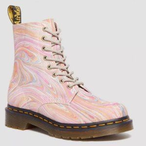 Dr. Martens Pink lace up boot